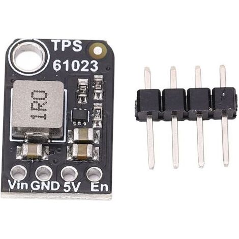 Module Boost 5V 1A pour régulateur de tension à puce TPS61023, convertisseur d'alimentation avec en-tête à broches (1/5)