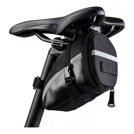 Borsa sottosella impermeabile, borsa da telaio, piccola borsa sottosella per bicicletta, compatta, universale per mountain bike, bici da corsa e bici sportive da città. (1/5)