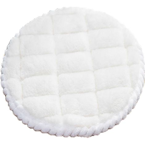 Coussin De Chaise - Rond - Velours Doux - Anti-dérapant Avec Liens - Pour Chaise De Cuisine Bureau Salon - 1 Pièce (1/5)