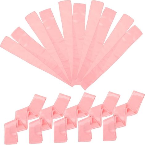 Rubans de Chaise 10 Pièces Polyester Nœud Rose Gold 17x275 Cm (1/5)