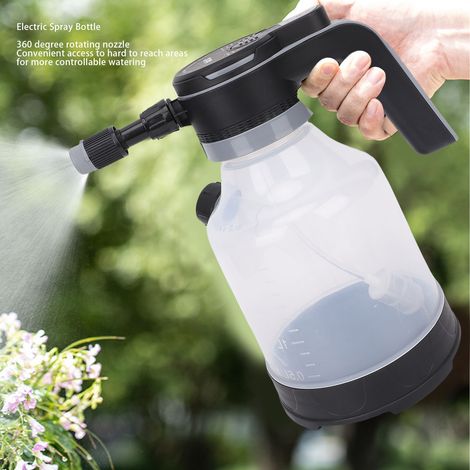Pulvérisateur Électrique 3L Rechargeable Buse Rotative 2 Modes ABS Léger pour Jardin Plantes Intérieur Extérieur Sans Fil (1/4)