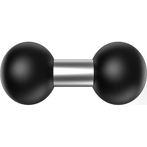 Sollbry Adaptateur de balle à double tête 25,4 mm (1") compatible avec RAM Dual Socket à rotule Support GPS (1 pièce) (1/5)