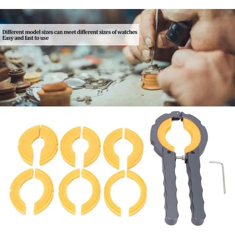 Professionelles Werkzeug zum Entfernen einer Uhrenlünette, Lünettenöffnungswerkzeug aus Legierungen, geeignet zum Öffnen und Reparieren von Uhrengehäusen. (1/5)