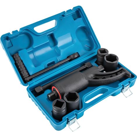 Gojoy – Multiplicateur de couple 4800 Nm – Amplificateur 1:64 – Clé à molette avec 4 douilles 21/33/38/41 mm – Pour écrous tenaces