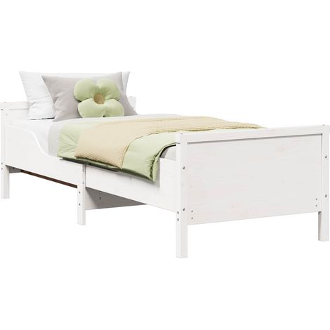 Estructura de cama 80 x 200 cm Madera de ingeniería vidaXL