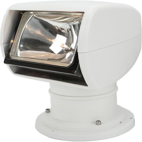 Projecteur LED 100W DC24V avec télécommande, rotation 360°, étanche IP67, pour bateau, camion, voiture et usage marin (1/5)