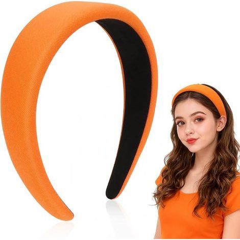Orangefarbenes Haarband – Haaraccessoires – Königstag (1/5)
