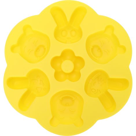 Moule en silicone pour gâteau et chocolat DIY, réutilisable, forme cartoon, fait maison, pâtisserie cuisine (1/5)