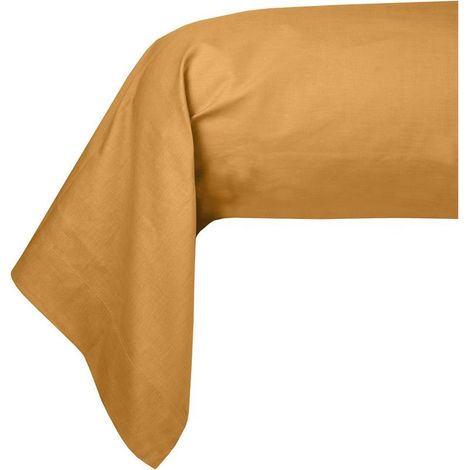 Taie de Traversin 45 x 185 cm Panorama Jaune Curry