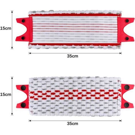 4PCS Replacement Microfibre Pad Lavette pour Vileda UltraMax, UltraMax Plus et Easy Wring UltraMax Carlin.Balai Serpillère Lingette (1/5)