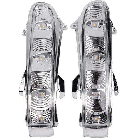 GARRYFIZH Lampe indicateur, feux de rétroviseurs latéraux gauche droite haute luminosité anti-impact pour voiture (1/5)
