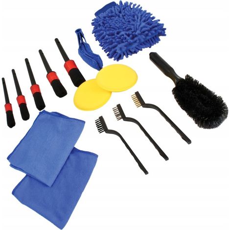 Kit per la pulizia e la cura dell'auto, 15 pezzi, satra S-C15CAR (1/5)