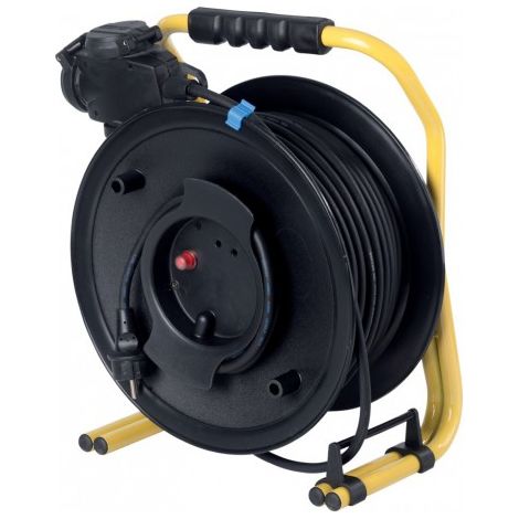 As - Schwabe 12246 Enrouleur de cable pour couvreur professionnel H07RN-F 3G1,5 - 50m