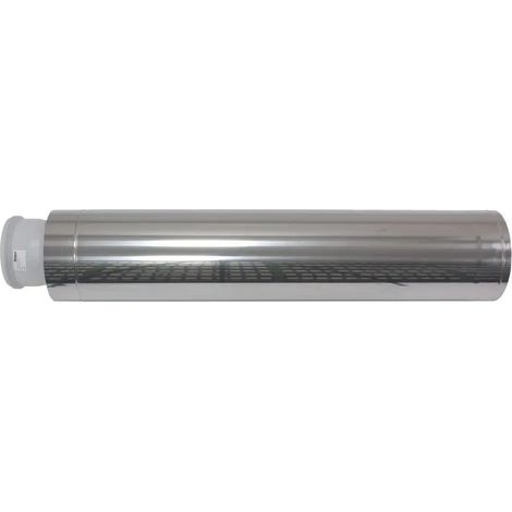 Vaillant Prolunga DN 225/160 1,0 m acciaio inox per sistema di scarico facciata DN 160, 0020095579