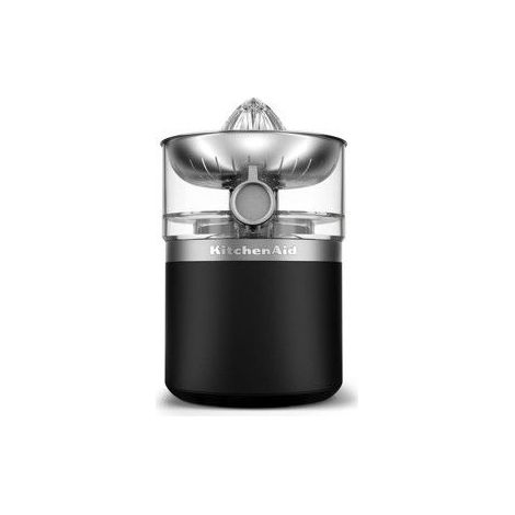 KitchenAid 5KCJR160BM prensa de cítricos eléctricos Negro, Transparente