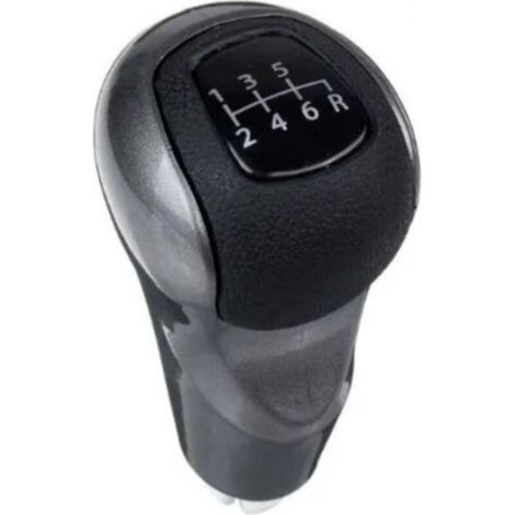 [NON UTILIZZATO] pomello del cambio a 6 marce MT per Honda Civic DX EX LX 2006-2011 (nero) (1/3)