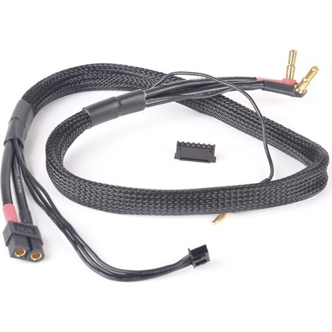 Charging Cable XT60 - 4/5mm gold plug - XH adapter 60cm