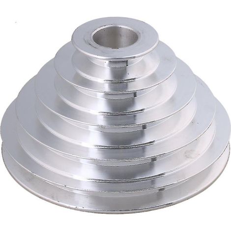 Poulie pagode à 5 gorges, diamètre extérieur 54-150 mm, courroie de distribution, alésage 28 mm, pour courroie trapézoïdale de type A (1/3)
