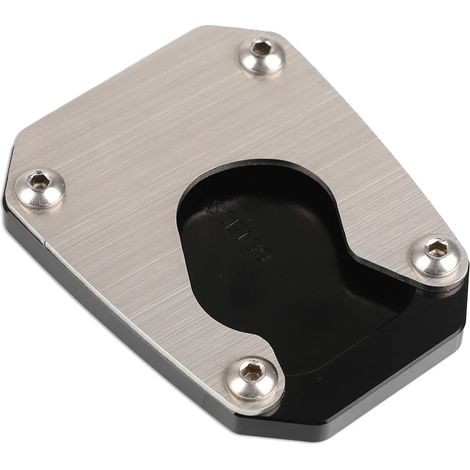 (SANS LOGO) Compatible avec HONDA VFR1200X VFR 1200X DCT VFR800X 1200 CROSSTOURER 2012-2018. Béquille latérale CNC, extension et support. Plaque de support maxpower. (1/4)