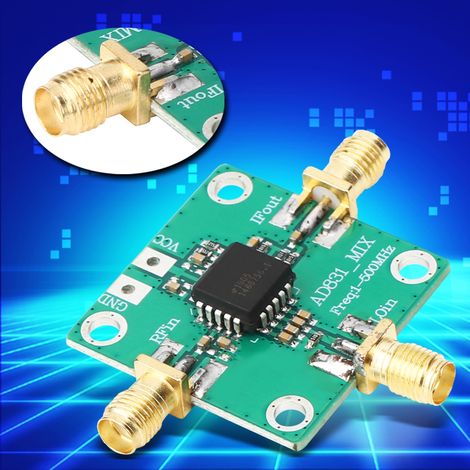 Module RF, accessoire radio, monopuce, alimentation asymétrique, haute fréquence 0,1-500 MHz (1/5)