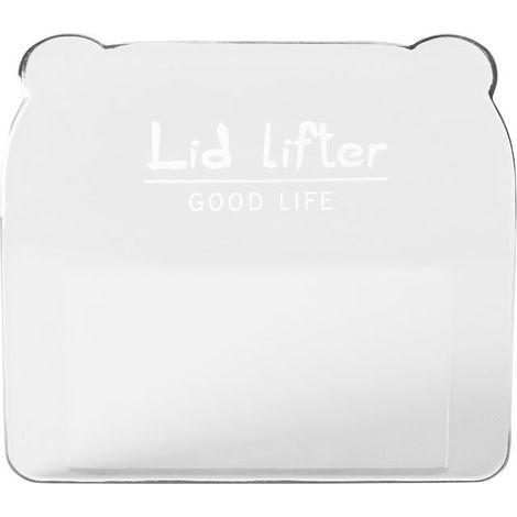 Poignée de siège de toilette d'hôtel de style nordique pour éviter tout contact avec le support(transparent) (1/5)