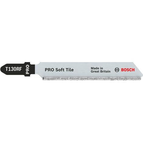 Lame de scie sauteuse T 130 RIFF Special for Ceramics lot de 3 - BOSCH - 2608633104