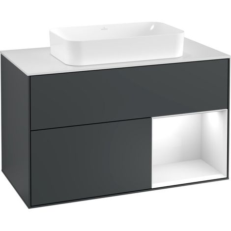 Villeroy & Boch F251GFHG Armoire sous-lave-main Finion F25