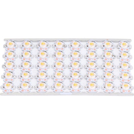 Ampoule LED à puce haute luminosité et économie d'énergie, avec plaque en aluminium, pour phares, éclairages de meubles et autres accessoires (1 W, 12 V). Couleur rose. (1/5)
