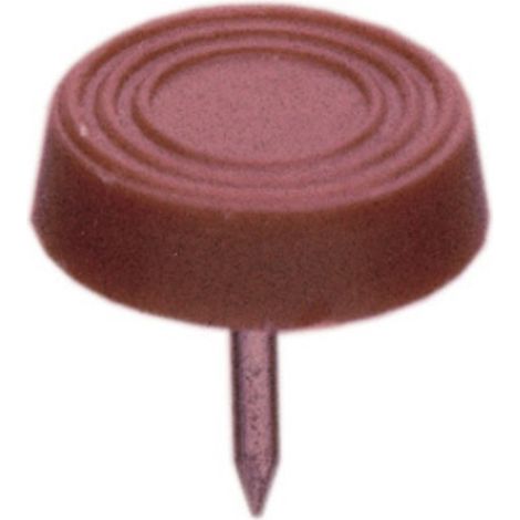 SOTTOSEDIA C/FALSA VITE 17 MM MARRONE