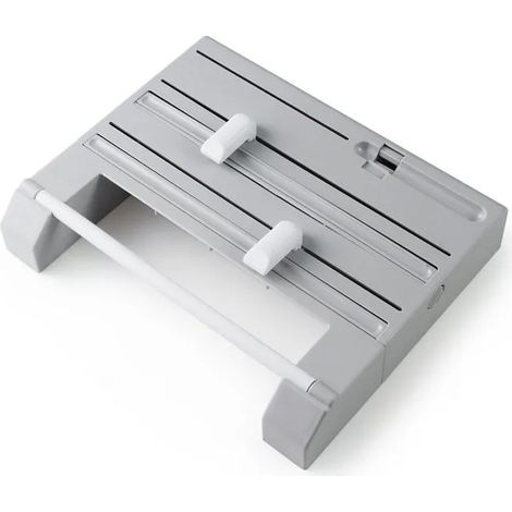 Paper Towel Holder, Wall Mount, Film Cutter, Tissue Film Storage Holder, Aluminum Foil Dispenser (1/5)