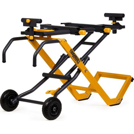 Toughbuilt – Support universel pour scie à onglet – Construction en acier robuste – Compatible avec la plupart des marques – Se plie facilement pour transport (1/5)