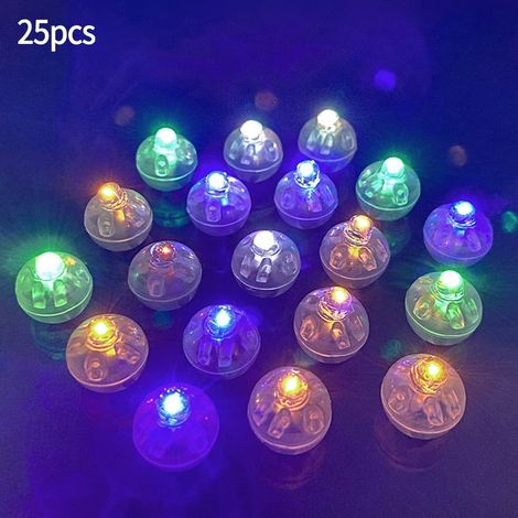 LED Balloon Light - 14 mm Diamètre - Sans Fil - Pile LR41 Incluse - Pour Décoration Intérieure Balcon Bureau - 25 Pièces (1/5)