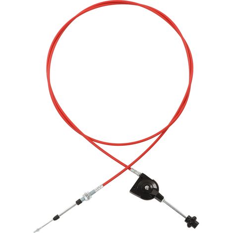 Manette d'accélérateur manuel de 4 m avec câble de commande pour camion diesel, excavatrice et arroseur (1/5)