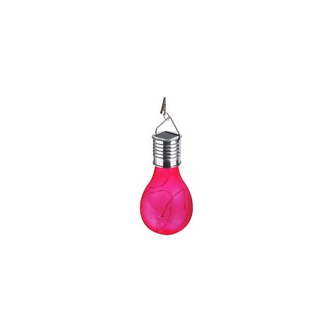 EASYCOMFORT Ampoule Solaire de Nuit pour Jardin et Camping (Rouge) (1/5)