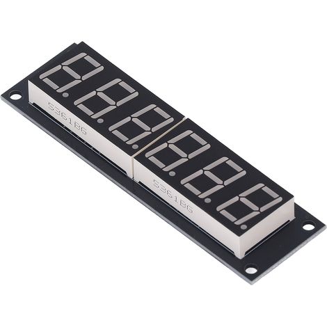 Module d'affichage numérique LED 6 chiffres 7 segments 0,56 pouce avec pilote TM1637, 5 V et 2 broches d'E/S (1/5)