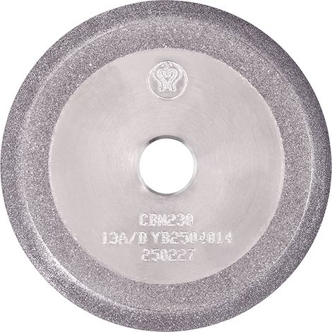 Mola in CBN FERVI A003/32CBN13 per affilatrici - 125 x 20 x 19 mm - punte fino a 13 mm