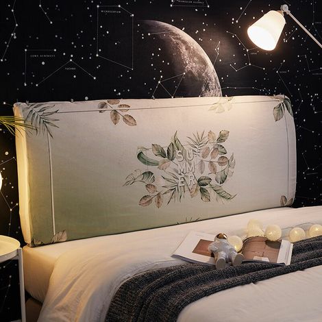 Housses de Tête de lit,Protecteur Antipoussière pour Tête de Lit Rembourrée (F2, Tête de lit Longueur:70cm-180cm)