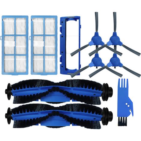 Staubsauger-Ersatzteile 2 Hauptbürste 2 Filter 2 Seitenbürste 1 Abdeckung 1 Flachbürste 1 Schraubendreher Kyvol E20/E30/E31