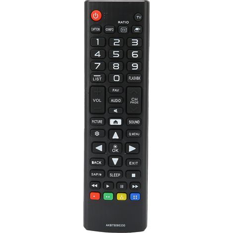 Fernbedienung AKB75095330 für LG 24LH4830, 43LJ5000, 32LJ500B, 43LJ500M, 28LJ400B und 28MT42DF Fernseher (1/5)