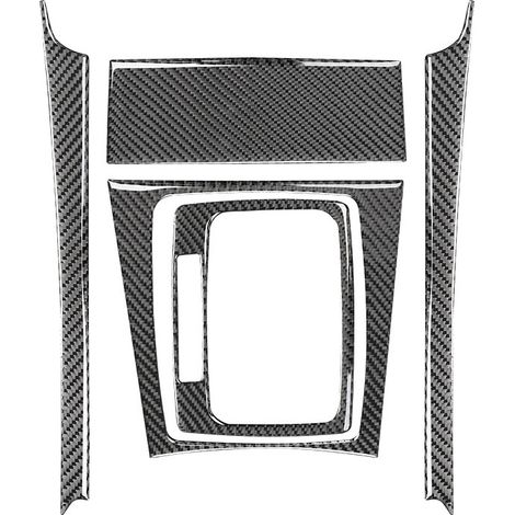 Adecuado para la modificación interior del Benz Old C-class w204w212 Panel de corte de agua de CD de control central decoración de fibra de carbono