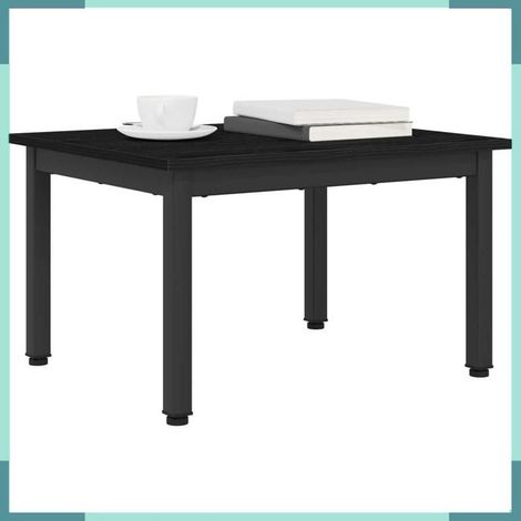 Table basse - 892560 - Chêne noir - Bois d'ingénierie - 60 x 50 x 36 cm (1/5)