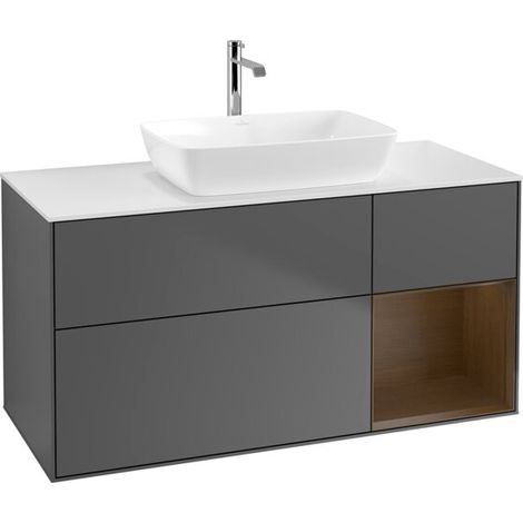 Villeroy & Boch F831GNGK Armoire sous lavabo Finion F83 (1/2)