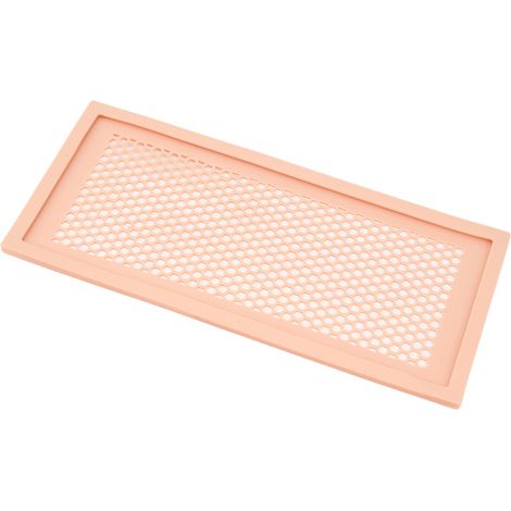 Couvercle de grille d'aération de sol en silicone, couvercle de drainage avec bonne filtration pour la cuisine domestique. (1/5)