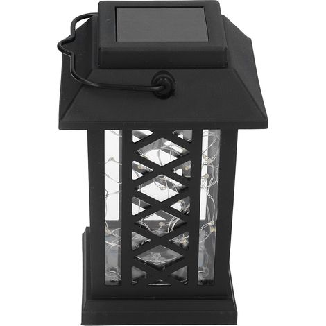 Lanterne solaire extérieure pour jardin, guirlande lumineuse décorative, lampe de paysage pour patio, batterie intégrée (commande : 4069-D115 fil cuivre) (1/5)