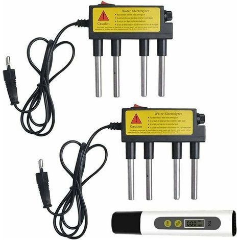 Testeur d'Électrolyse de l'Eau, Moniteur Portable Léger pour Évaluer la Qualité de l'Eau Électrolysée. (1/4)