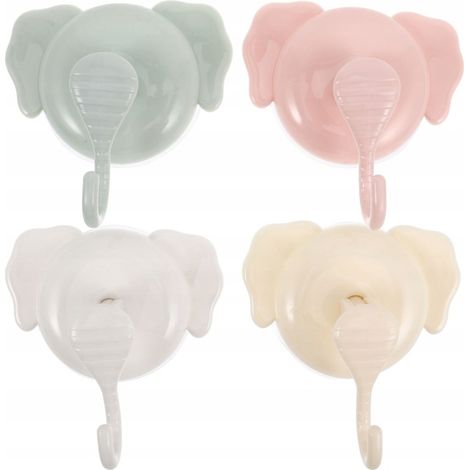 Ganci a ventosa in plastica resistente con graziosi disegni