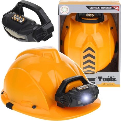 Casco di sicurezza, casco da lavoro per l'edilizia, torcia a LED (1/5)