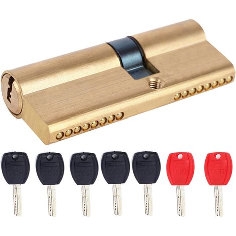Spare commercial Cylinder deadbolt bedroom copper living office patio