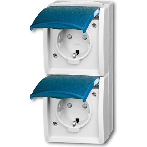 Busch-Jaeger 20-02 EBW-53 SCHUKO® Steckdose mit erh. Berührungsschutz (1/4)