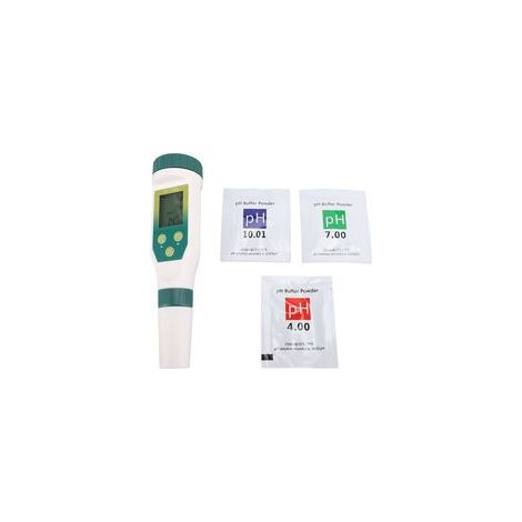 5-in-1 Wasserqualitätstester: pH-Meter, Leitfähigkeit, TDS, Salzgehalt für Aquarien